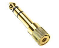 Mozos Adapter audio Hi-Fi jack 6.35mm do 3.5mm - 1095269 - zdjęcie 1